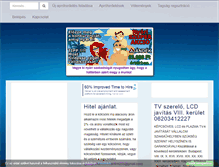 Tablet Screenshot of ingyenhirdetes.webkozpont.com